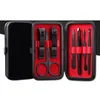 7pcs / set New Manicure Prego Clippers Pedicure Set portátil de viagem Higiene Kit de aço inoxidável cortador Tool Set atacado apoio
