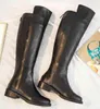 Fashion Brand Womens Knee Boots Zip Martin Boot Cowboy Ladies Winter Snow Long Cool Booties