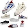 atletische stijl mode vrouwen mannen canvas schoenen drievoudig zwart grijs wit rood blauw mesh ademend comfortabele trainer designer sneakers 39-44