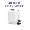 4D HIFU cartridges for face lifting wrinkle removal 8 different artridges 20100 shots body contouring 4D HIFU Cartridge