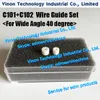 for Wide Angle 40° Wire Guide Set C101+C102 Ø0.20, Ø0.25, Ø0.30mm 431.112, 432.511, 432.512, 431.122, 200431122, 430.586, 100430586, 432.814