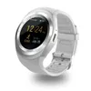 Y1 Smart Watch Reloj Relogio Bluetooth Smart Armband Support Telefonsamtal Armbandsur Med SIM TF Camera Sync Watch För Android mobiltelefon