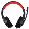 Gaming Headphone 3.5mm Surround Stereo Headset Headband Headphone med Mic för PC Laptop Låg Bass Wired Headset