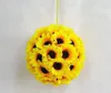 décorations de fleurs de fleurs jaunes