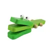 Karikatur aus Holz für Kinder Musikinstrumente Toy Crocodile Kastagnetten Percussion Early Learning Educational Kinder Spielzeug für Kinder