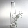 8 inç cam dab bong nargile su boruları ile 14mm dişi downstem kalın üçgen nargile