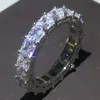 Anneau de promesse de coupe multiple 925 Anneau de bande de mariage en diamant en argent sterling pour femmes bijoux doigt de fête des hommes 4090205