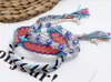 женщина браслет DIY Богемия Кристалл Бисероплетение Цветные хлопок веревки Комбинированный костюм браслет размер может быть изменен 3styles / 1set
