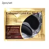 Collageen Gold Crystal Eye Mask Gezichtsmasker Anti Dark Circles Eye Patches voor de oogzorg Vochtinbrengende crème 50pairs