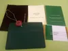 Orologio verde di alta qualità di lusso Scatola originale GMT 116610 116600 116500 116710 Brochure certificato presente uomo donna Scatola orologi