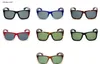 Partihandel-varumärkesdesigner Ultra-texturerad solglasögon Kvinnor män mode vintage drivande solglasögon retro uv400 oculos med bruna fall och låda