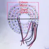 Módulos de LED LED ANEL LED STRIP RING 3528 Branco quente/branco diâmetro do anel 52mm 70mm 90mm 110mm DC12V