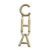 DIY Imitation pearls Letter CHA Drop Dangle Earrings For Women Fashion Jewelry Trendy Statement Earrings Accessories Wholesale