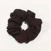 Scrunchies الشعر Hairband الصلبة فرق الشيفون الشعر كبير حامل الأمعاء الشعر العلاقات الحبال بنات ذيل اكسسوارات الشعر أزياء 11 اللون DW4193