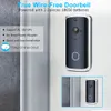 Nieuwe M12 Home Smart Low Power WiFi Wireless Video Deurbel Voice Intercom Mobiele telefoon Monitoring Alarm deurbel