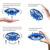 Ny antikollision Flying Helicopter Magic Hand UFO Ball Aircraft Sensing Mini Induktion Drone Kids Electric Electronic Toy4467465