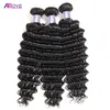 8A Malaysian Deep Wave Virgin Hair 3 Bundles Malaysian Deep Curly Virgin Hair Bundles Allove Products Brazilian Deep Wave Hair Bun9334648