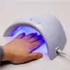 9SD 36W LED UV Lamp Nail Dryer 12pcs LED Nail Light Nails Gels Manicure Machine with Timer Button USB Connector Nail Art Tools C19011401