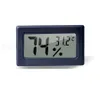 ミニデジタルLCD環境温度計ハイグロメーター湿度温度メーター室内冷蔵庫アイスボックス家庭用温度計7072716