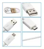 Cabos de telefone celular 1m 3ft Micro USB Cable Android Chain Sync Sync Data Charger Adapter para Samsung S5 S6 LG Huawei