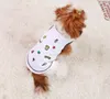 ПЭТ жилет летние новые собаки одежды эластичные расшитые одежды любимчика игрушечного Fadou поставляет оптовые собака щенок случайный дышащей прохладный жилет