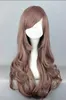 Wig włosy harajuku w stylu 60 cm Odporne na ciepło błonnik Lolita Cosplay Wid