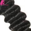 Indian Loose Deep Curly Remy Human Hairs 3 4 Bunds Rabake Brasilianska peruanska malaysiska råa Indien Deepwave Hair Extensions Super82309430