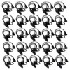 25x Multi-Pin D-Shape Earpiece Headset för Motorola GP328 GP320 / 340 GP640 HT1250