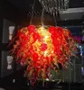 100% soffiato a bocca CE UL vetro borosilicato di Murano Dale Chihuly Art stile cinese decorazione di nozze lampadario di cristallo di vetro