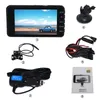 HD Carro DVR 4.0 Polegada Frente 170 Graus Traseira de 120 Graus 1080 p Painel Do Carro Câmera de Vídeo Loop Recording Monitor de Estacionamento Dashcam Vídeo HHA145