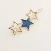 New Arrival Popular European USA Hot Selling Stars Hairpins Colorful Jewelry Accessories Hair Clips Barrettes for Women Girls