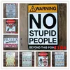 tin warning signs