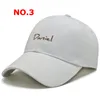 Berretto da baseball per adulti Cappellino snapback con lettera di moda Nero Bianco Rosa Cappello blu scuro per uomo Donna casquette homme gorras