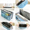 Women Lady Reiseeinsatz Handtasche Organizer Geldbein Organisator Tidy Bag Aufbewahrungstags115679179