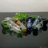 Gekleurde Glas Concave Pijp Groothandel Bongs Oliebrander Pijpen Waterleidingen Rigs Roken