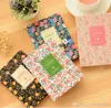 New Arrival Cute PU Leather Floral Flower Schedule Book Diary Weekly Planner Notebook School Office Supplies Kawaii Stationery AL02