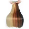 Extensions de cheveux à bande adhésive Invisible, trame cutanée Remy, haute qualité, noir, brun foncé, blond, couleur 14-28 pouces, 100g/40 pièces, cuticules alignées