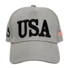 Unisex Outdoor Präsident Trump Party Hüte Kampagne Baseball Cap USA 45 Amerikanische Flagge 3D bestickt verstellbare Snapback Trucker