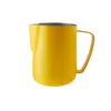 الفولاذ المقاوم للصدأ مزبد إبريق القهوة إبريق الحليب frother اتيه الفن الحليب رغوة أداة القهوة catteeware اتيه الفولاذ المقاوم للصدأ إبريق إبريق