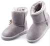 2020 подарок классический короткий ребенок снег ботинок девушка мальчик зимние ботинки дети детские ботинки коровьей зимних ботинок EUR размер: 21-35