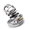 2019 Newest Style Male Chastity Cage Stainless Steel Male Chastity Device Sex Toys for Men Bondage Penis Lock Ring Sex Products G7-1-257A