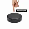 Black Metal Sealed Smoking Storage Herb Case Draagbare Open Cover Innovative Design Houder Tabak Box Rolling Sigaret Grinder Tool DHL