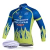 2019 équipe MERIDA cyclisme hiver maillot polaire thermique hommes vélo vêtements de sport séchage rapide manches longues vêtements de course U101809