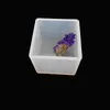 Square Cube Silicone Resin Molds for Polymer Clay Crafting Resin Epoxy Jewelry Making Tools 5 Size