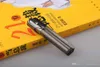 새로운 도착 정품 Aomai Compact Jet Butane Lighter Torch 크리에이티브 윈드 방파제 담배 라이터 메탈 밴드 잠금 Fire Strip Chatette Lighter