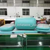 Een set (4 Air Track + 1 Roller + 1 Pomp) Opblaasbare Air Track Water Trampoline Airtrack Gymnastics Air Mat te koop