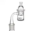 Crosshair Reti Rip Tide Carb Cap For Bong Hookahs Quartz spinning Dome for Thermal P Banger Nails Dabber Glass Bongs Dab Oil Rigs