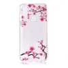 Estojo macio para Xiaomi Mi A2 padrão de flor de ameixa
