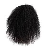Closstring Afro Kinky Human Ponytail Dla Czarnych Kobiet Klip W Przedłużanie Włosów Kinky Kręcone Ponytails Sznurek Naturalny Kolor Ponytail Hair