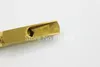 Dukoff High Quality Alto Tenor Soprano Metal Saxophone Mouthpiece Brass Gold Lacquer Mouthpiece Accessories Size 5 6 7 8 9 8728789